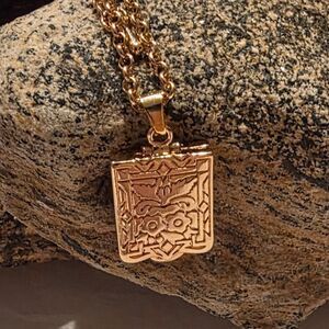 New Free People Floral Gold Necklace